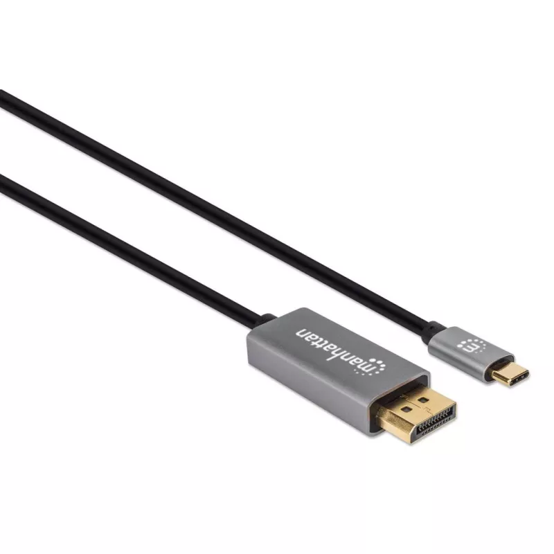 USB-C - DisplayPort -kaapeli Manhattan CDP2DP146B 8K 2 m