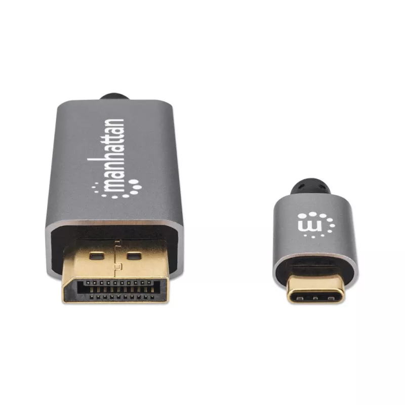 USB-C - DisplayPort -kaapeli Manhattan CDP2DP146B 8K 2 m