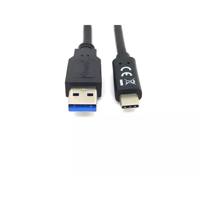 Equip USB 3.2 Gen 1 Type-A - Type-C -kaapeli, M/M, 2,0 m