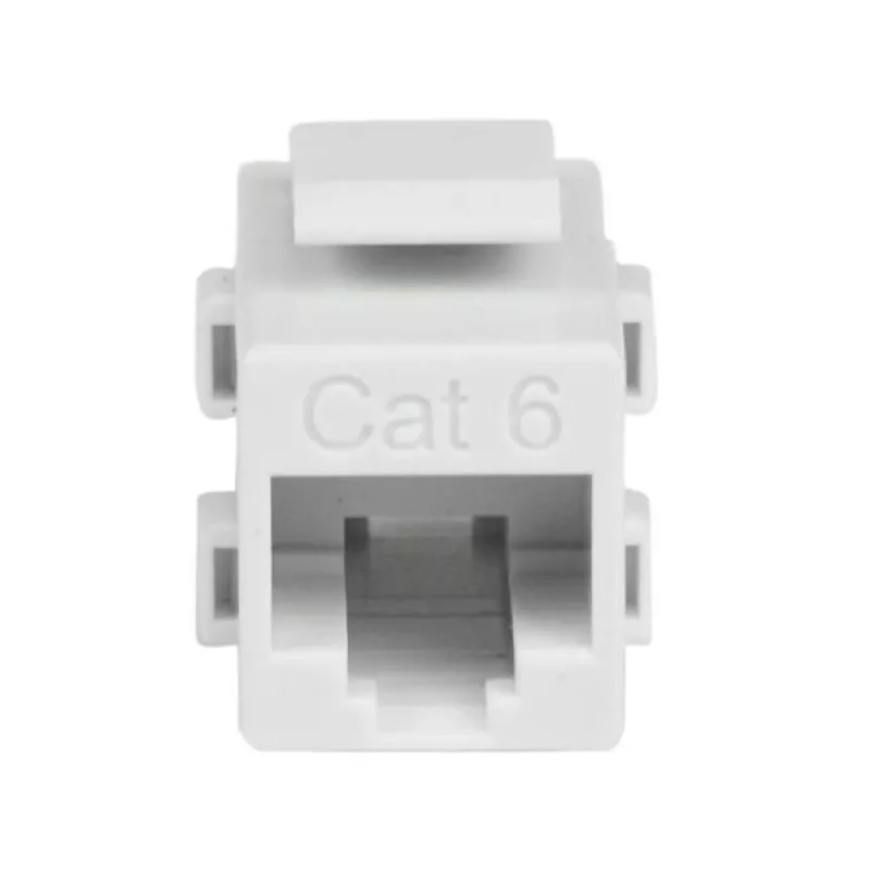 StarTech.com valkoinen Cat 6 RJ45 Keystone-rasia verkkoliitäntä - F/F