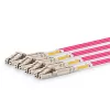 Lanview LVO230502-MTP InfiniBand kuitu-kaapeli 2 m OM4 MTP LC