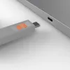 USB-C-porttitulppasarja Lindy, 4 kpl, oranssi