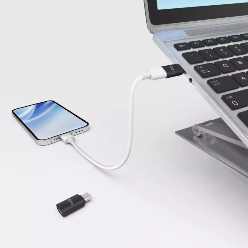 Microconnect USB4-CCF-240W USB-kaapeli 0 m USB-C musta