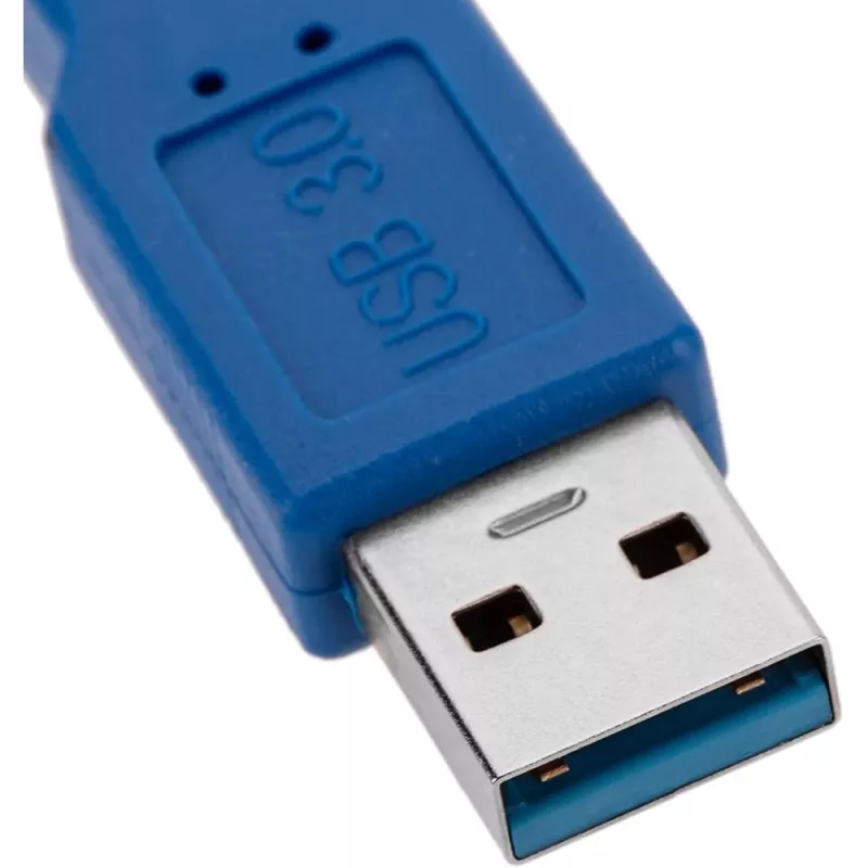 Techly USB 3.0 -jatkokaapeli A-uros / A-naaras 3 m sininen ICOC U3-AA-30-EX