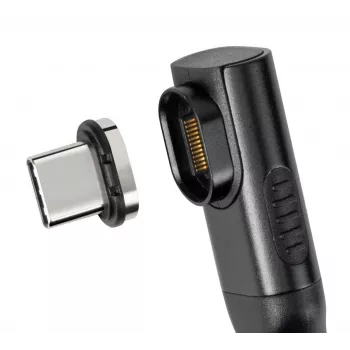 MicroConnect MC-LS-USB4MP2S Premium USB4-magneettiliitin, 40 Gbps, 240 W, 8K (2 kpl)