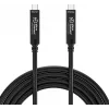 USB-C-kaapeli MicroConnect MC-USB3.2CC15-8K-OP, 15 m, USB-C - USB-C, 8K-tuki