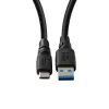 MicroConnect USB3.2AC3-LSZH ColorFlex USB-C–USB-A-kaapeli, USB 3.2, 60 W, 10 Gbps, LSZH