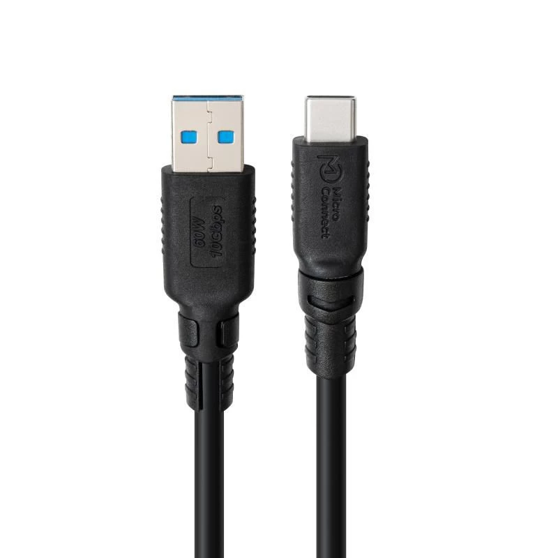 MicroConnect USB3.2AC3-LSZH ColorFlex USB-C–USB-A-kaapeli, USB 3.2, 60 W, 10 Gbps, LSZH