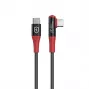 MicroConnect MC-ANGCUSBC-SC-240W Safe Charge kulmallinen USB-C–USB-C-datalukkokaapeli, 240 W