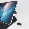 MicroConnect USB4-CCFAS90-240W Premium USB4 Gen 3x2 USB-C vaakasuuntainen 90° sovitin, 240 W, 40 Gbps