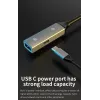 Microconnect USB3.0AAF20A USB-kaapeli 20 m USB A musta