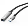 Microconnect USB3.0AAF20A USB-kaapeli 20 m USB A musta