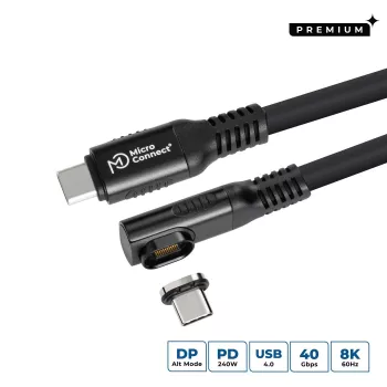 Microconnect MC-LS-USB4CC0.5-A USB-kaapeli 0,5 m USB-C musta