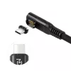 Microconnect MC-LS-USB4CC1.0-A USB-kaapeli 1 m USB-C musta