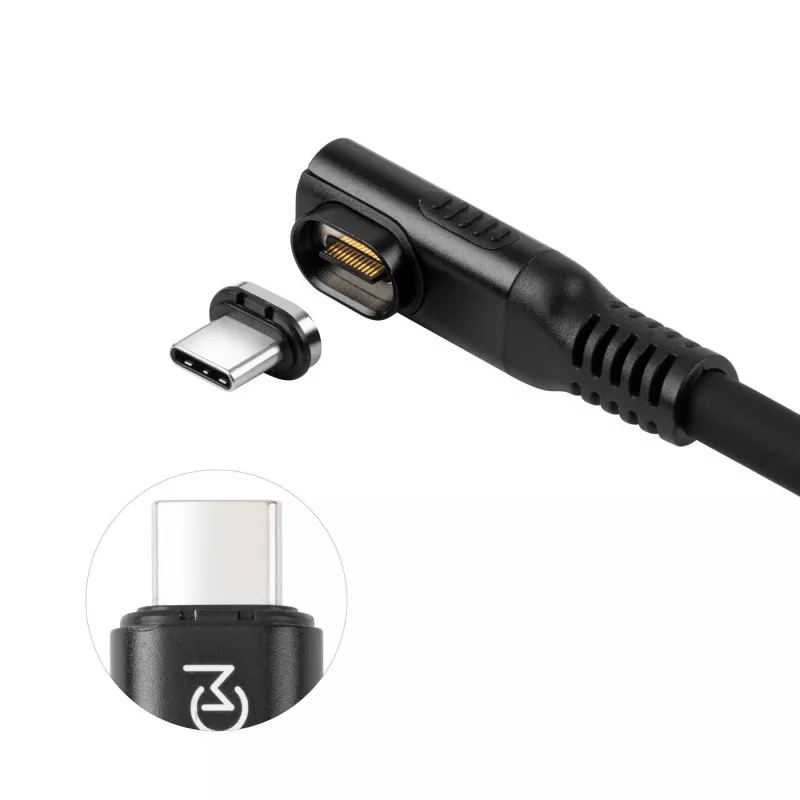 Microconnect MC-LS-USB4CC1.0-A USB-kaapeli 1 m USB-C musta