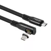 Microconnect MC-LS-USB4CC1.0-A USB-kaapeli 1 m USB-C musta