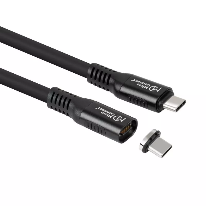 Microconnect MC-LS-USB4CC1.0 USB-kaapeli 1 m USB-C musta