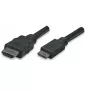 Techly ICOC-HDMI-B-015 HDMI-kaapeli 1,8 m HDMI Type-A (Standard) HDMI Type-C (Mini) musta
