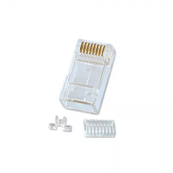 Lindy suojaamaton RJ-45-liitin, 8-pin CAT6, 10 kpl:n pakkaus