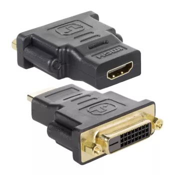 Techly HDMI (F) - DVI-D (F) sovitin IADAP HDMI-644