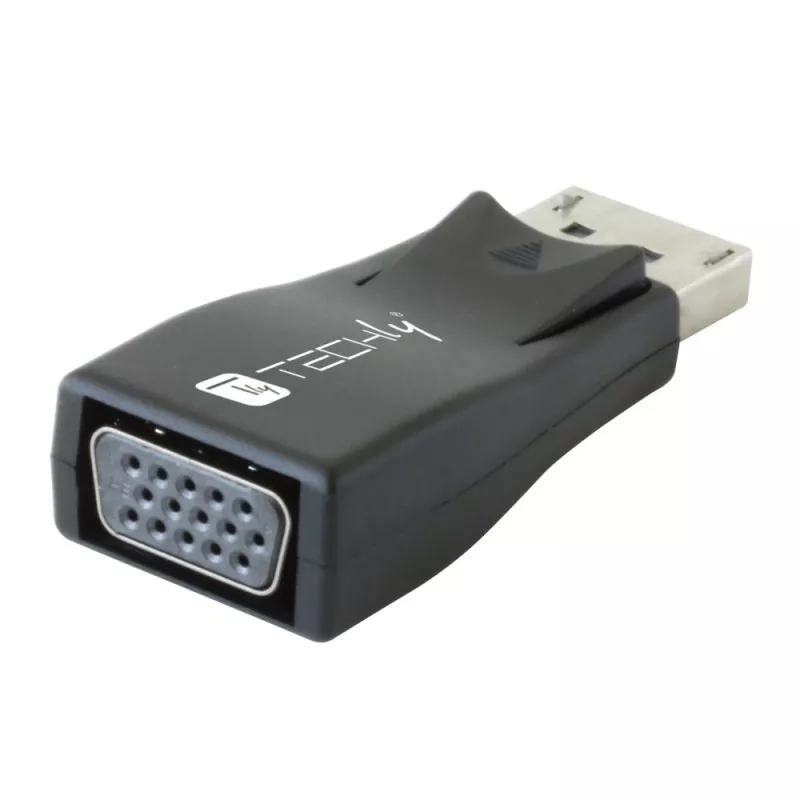 Kaapelisovitin DisplayPort VGA Techly IADAP-DSP-230T