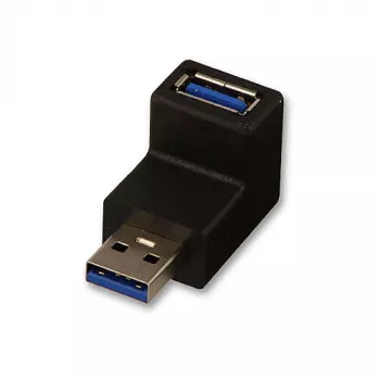 USB 3.2 Type-A - A 90° sovitin Lindy 71261