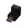 USB 3.2 Type-A - A 90° sovitin Lindy 71261