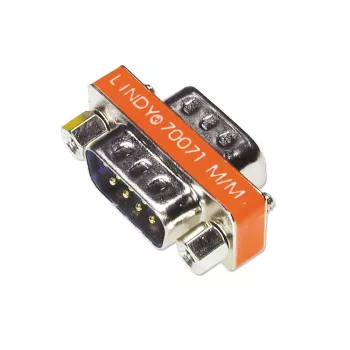 Mini-sovitin 9-napainen D-uros/uros Lindy 70071