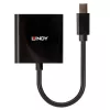 Lindy Mini DisplayPort - DVI aktiivimuunnin 0,16 m musta