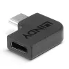 USB 3.2 Type-C - C 90° sovitin Lindy 41894
