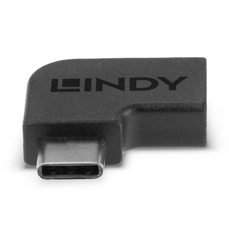 USB 3.2 Type-C - C 90° sovitin Lindy 41894