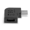 USB 3.2 Type-C - C 90° sovitin Lindy 41894