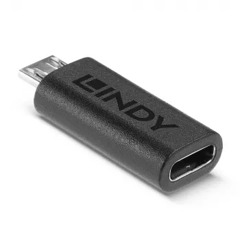 USB 2.0 Type Micro-B - C sovitin Lindy 41903