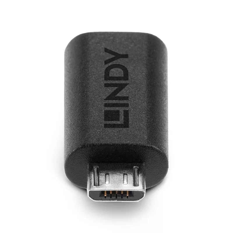 USB 2.0 Type Micro-B - C sovitin Lindy 41903