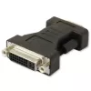 Techly DVI - analoginen VGA F/M sovitin IADAP DVI-9100, VGA, DVI-I, musta