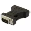 Techly DVI - analoginen VGA F/M sovitin IADAP DVI-9100, VGA, DVI-I, musta
