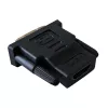 Kaapelisovitin DVI-D musta Techly IADAP-DVI-HDMI-F