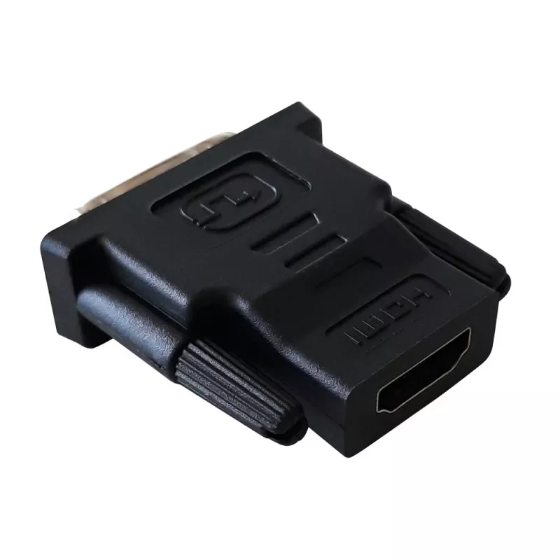 Kaapelisovitin DVI-D musta Techly IADAP-DVI-HDMI-F