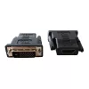 Kaapelisovitin DVI-D musta Techly IADAP-DVI-HDMI-F