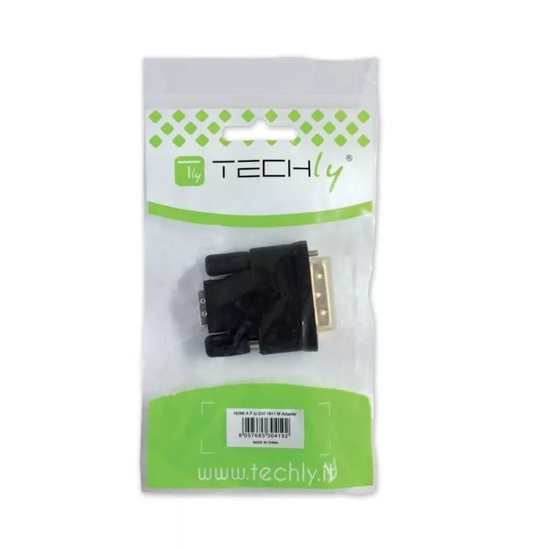 Techly HDMI-uros - DVI-naaras sovitin IADAP HDMI-606