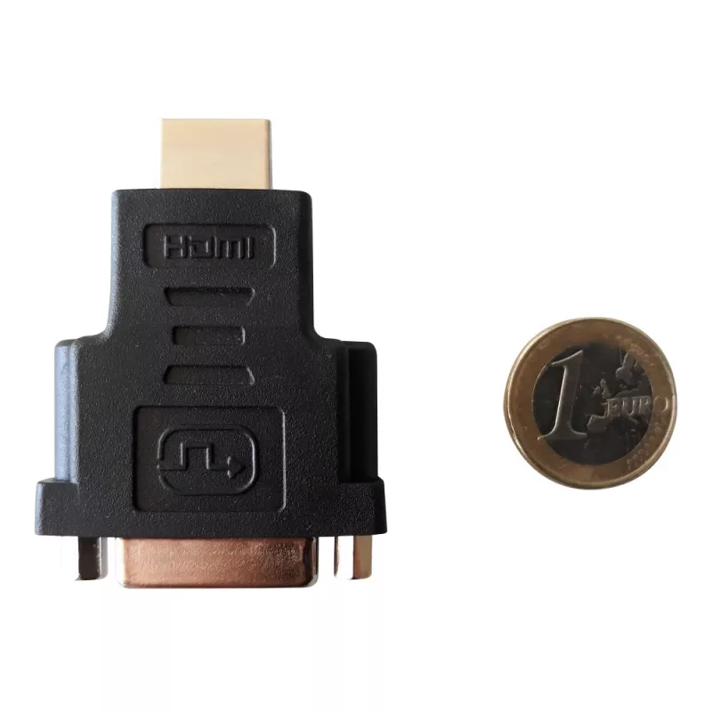 Techly HDMI-uros - DVI-naaras sovitin IADAP HDMI-606