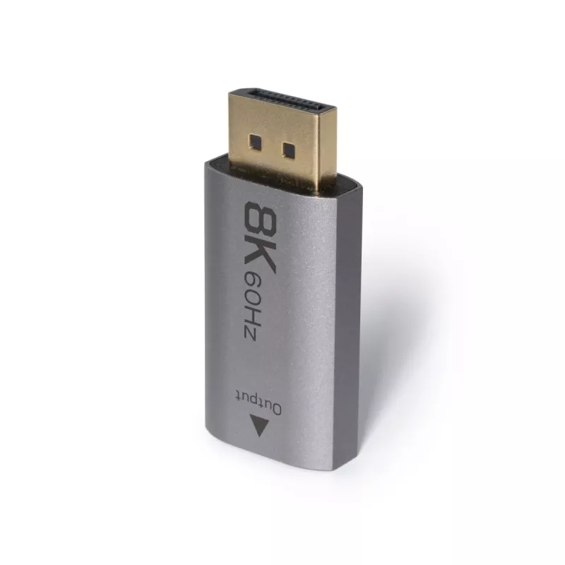 DisplayPort-HDMI-sovitin Lindy 41095 — tukee jopa 4K 120 Hz