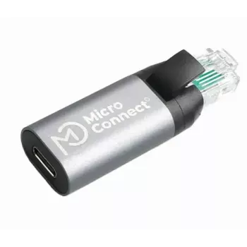 Verkkosovitin MicroConnect MC-USBCFRJ45 USB-C - RJ45
