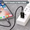 USB-sovitin Techly IADAP USB3-AFT USB A - USB C musta