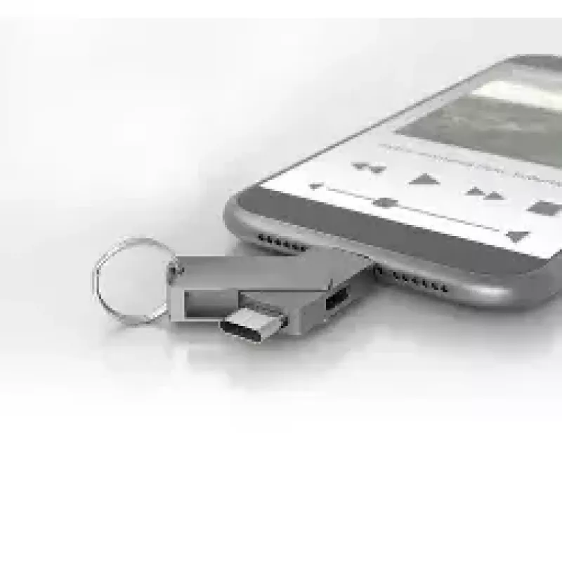 Kaapeliadapteri Terratec 272986 USB Type-C USB Type-C Micro-USB hopea