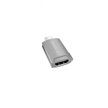 Kaapeliadapteri Terratec CONNECT C12 USB Type-C HDMI harmaa