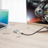 j5create JUA354 USB 3.0 - 4K HDMI näyttöadapteri hopea