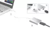 j5create JUA354 USB 3.0 - 4K HDMI näyttöadapteri hopea
