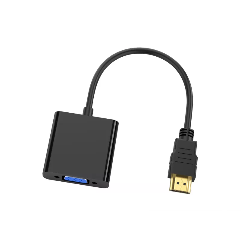 Conceptronic ABBY20B HDMI-VGA-adapteri, 0,25 m, HDMI tyyppi A (standardi), VGA (D-Sub), uros, naaras, suora