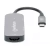 Manhattan USB-C-telakka/keskitin HDMI USB-A USB-C 100W Power Delivery 4K 60Hz